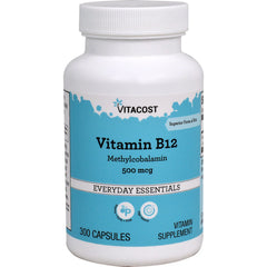 Vitacost, Vitamin B12, 500 mcg, 300 Capsules