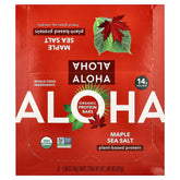 Aloha, Organic Protein Bars, Maple Sea Salt, 12 Bars, 1.98 oz (56 g) Each