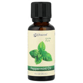 Vitacost, 100% Pure Peppermint Oil, 1 fl oz (30 ml)