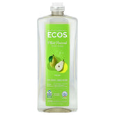 Ecos®, Plant Powered Dish Soap, Pear, 25 fl oz (739 ml)