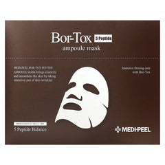 Medi-Peel, Bor-Tox 5 Peptide Ampoule Beauty Mask, 10 Sheet Masks, 30 ml Each