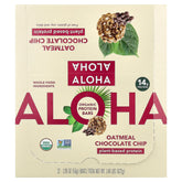 Aloha, Organic Protein Bars, Oatmeal Chocolate Chip, 12 Bars, 1.98 oz (56 g) Each