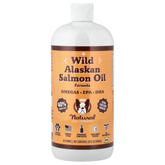Natural Dog Company, Wild Alaskan Salmon Oil Formula, For Dogs, All Ages, 32 fl oz (946 ml)