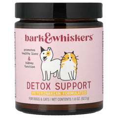 Dr. Mercola, Bark & Whiskers™, Detox Support, For Dogs & Cats, 1.8 oz (52.3 g)