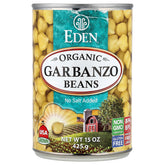 Eden Foods, Organic Garbanzo Beans, 15 oz (425 g)