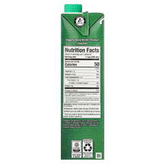 Pacific Foods, Organic Bone Broth, Unsalted Chicken, 32 fl oz (907 g)