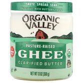 Organic Valley, Ghee Clarified Butter, 13 oz (368 g)