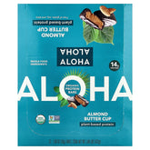 Aloha, Organic Protein Bars, Almond Butter Cup, 12 Bars, 1.98 oz (56 g) Each