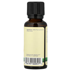 Vitacost, 100% Pure Lemon Oil, 1 fl oz (30 ml)