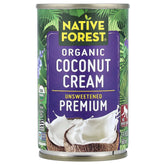 Native Forest, Organic Coconut Cream, Premium, Unsweetened, 5.4 fl oz (160 ml)