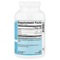 Vitacost, Everyday Essentials, Natural Vitamin E, 268 mg (400 IU), 250 Softgels