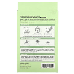 I Dew Care, Timeout Blemish Patch, Original, 10 mm, 36 Patches
