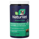 NaturVet, Advanced Probiotics & Enzymes With PB6 Probiotic, For Dogs, Bacon & Chicken, 240 Soft Chews, 1 lb 4 oz (576 g)
