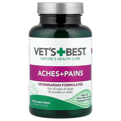 Vet's Best, Aches + Pains, For Dogs, All Sizes, 10 Months+, 50 Chewable Tablets, 2.64 oz (75 g)