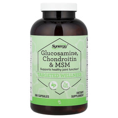 Vitacost, Synergy®, Glucosamine, Chondroitin & MSM, 360 Capsules