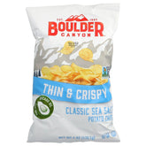 Boulder Canyon, Thin & Crispy Potato Chips, Classic Sea Salt, 6 oz (170.1 g)