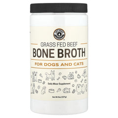 Left Coast Performance, Grass Fed, Beef Bone Broth, For Dogs and Cats, 8 oz (227 g)