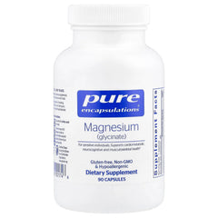 Pure Encapsulations, Magnesium (Glycinate), 90 Capsules (120 mg per Capsule)