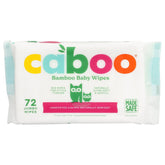 Caboo, Bamboo Baby Wipes, Unscented , 72 Jumbo Wipes