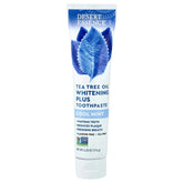 Desert Essence, Tea Tree Oil Whitening Plus Toothpaste, Cool Mint, 6.25 oz (176 g)