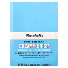 Barebells, Protein Bar, Creamy Crisp, 12 Bars, 1.94 oz (55 g) Each