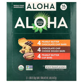 Aloha, Organic Protein Bars, Variety Pack, 12 Bars, 1.98 oz (56 g) Each