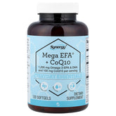 Vitacost, Synergy®, Mega EFA® + CoQ10, 120 Softgels