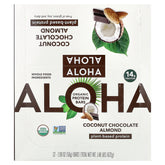 Aloha, Organic Protein Bars, Coconut Chocolate Almond, 12 Bars, 1.98 oz (56 g) Each