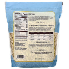Bob's Red Mill, Organic Old Fashioned Rolled Oats, Whole Grain, 32 oz (907 g)