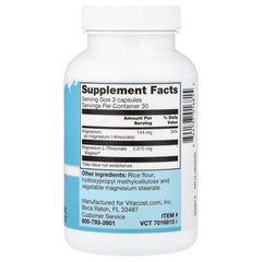 Vitacost, Magtein®, Magnesium L-Threonate, 90 Capsules (670 mg per Capsule)