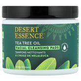 Desert Essence, Facial Cleansing Pads, Tea Tree Oil, 50 Pads