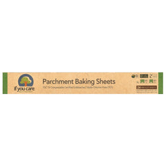 If You Care, Parchment Baking Sheets, 24 Pre-Cut Sheets, 200 sq in (13 in x 16 in) Each