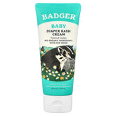 Badger, Baby Diaper Rash Cream, Calendula, 2.9 fl oz (87 ml)