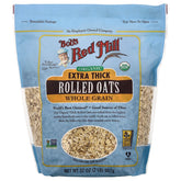 Bob's Red Mill, Organic Extra Thick Rolled Oats, Whole Grain, 32 oz (907 g)