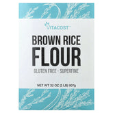 Vitacost, Gluten Free Brown Rice Flour, Superfine, 32 oz (907 g)