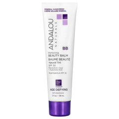 Andalou Naturals, Perfecting BB Beauty Balm, SPF 30, Natural Tint, 2 fl oz (58 ml)