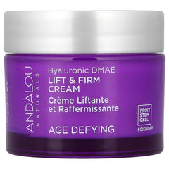 Andalou Naturals, Lift & Firm Cream, Hyaluronic DMAE, Age Defying, 1.7 oz (50 g)