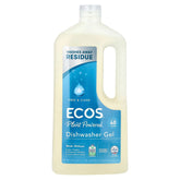 Ecos®, Plant Powered Dishwasher Gel, Free & Clear, 40 fl oz (1.18 L)