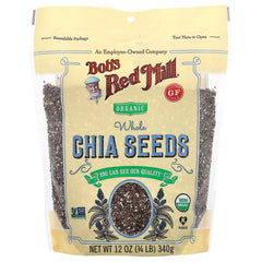 Bob's Red Mill, Organic Chia Seeds, Whole , 12 oz (340 g)
