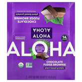 Aloha, Organic Protein Bars, Chocolate Fudge Brownie, 12 Bars, 1.98 oz (56 g) Each
