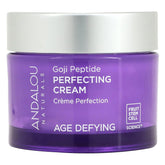 Andalou Naturals, Goji Peptide Perfecting Cream, Age Defying, 1.7 oz (50 g)