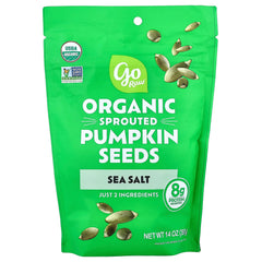 Go Raw, Organic Sprouted Pumpkin Seeds, Sea Salt, 14 oz (397 g)