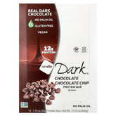 NuGo Nutrition, Dark® Protein Bars, Chocolate Chocolate Chip, 12 Bars, 1.76 oz (50 g) Each