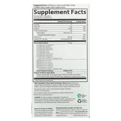 Garden of Life, Dr. Formulated Probiotics, Organic Kids + Probiotics + Vitamins C & D, Tasty Organic Berry Cherry, 30 Yummy Chewables