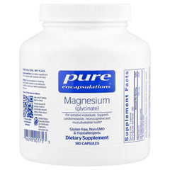 Pure Encapsulations, Magnesium (Glycinate), 180 Capsules (120 mg per Capsule)