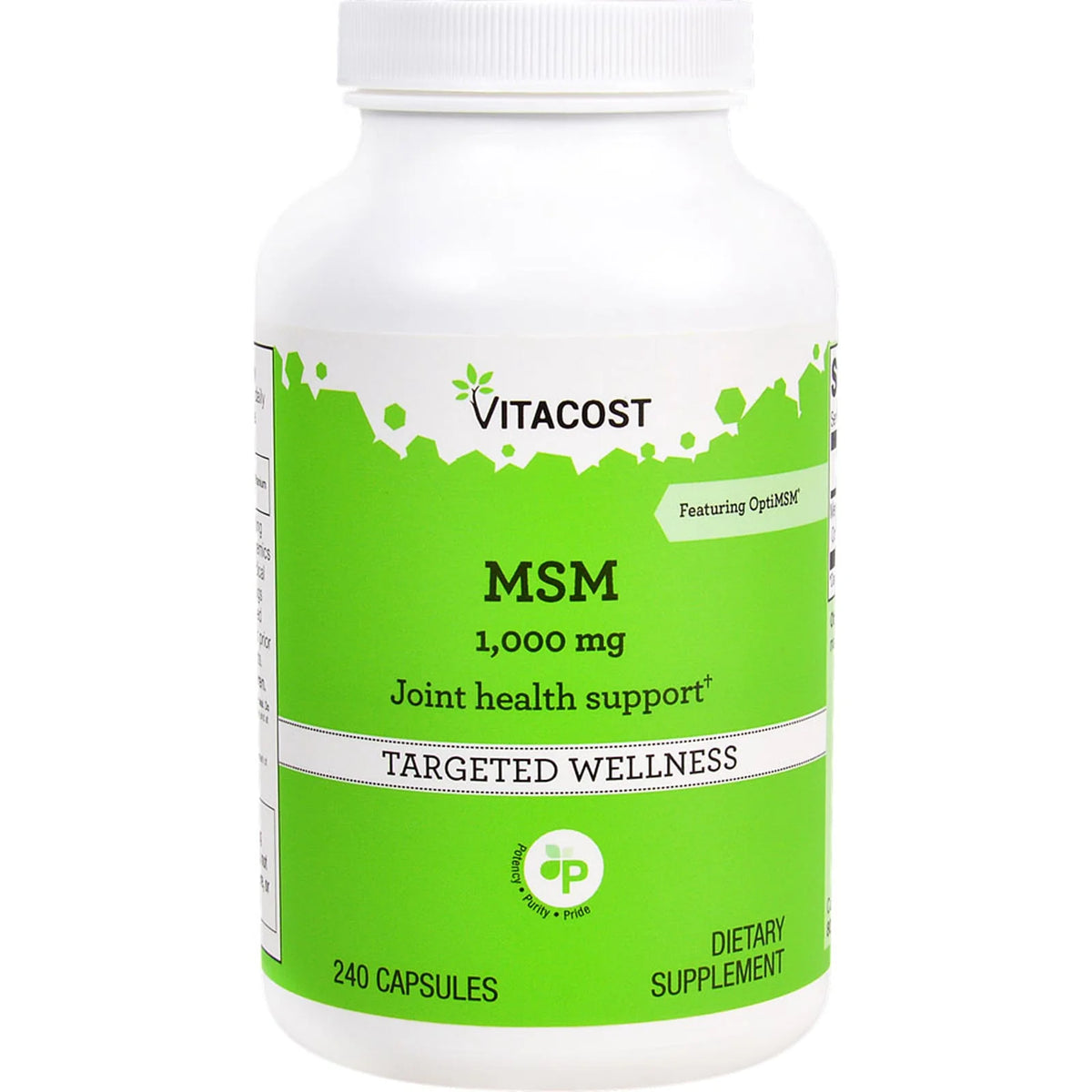 Vitacost, MSM, 1,000 mg, 240 Capsules