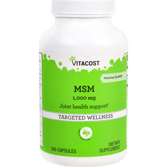 Vitacost, MSM, 1,000 mg, 240 Capsules
