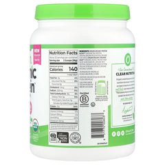 Orgain, Organic Protein Powder, Plant Based, Natural Unsweetened, 1.59 lb (720 g)