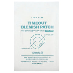 I Dew Care, Timeout Blemish Patch, Dark Spot, 32 Patches