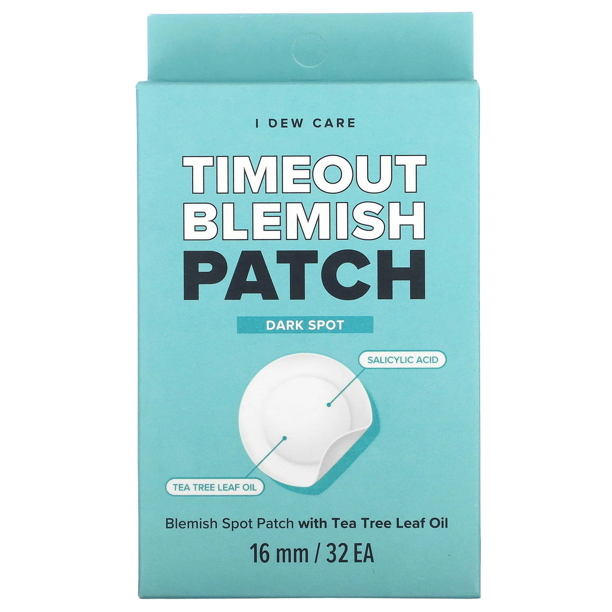I Dew Care, Timeout Blemish Patch, Dark Spot, 32 Patches